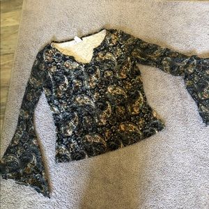 Vanity velvet long sleeve